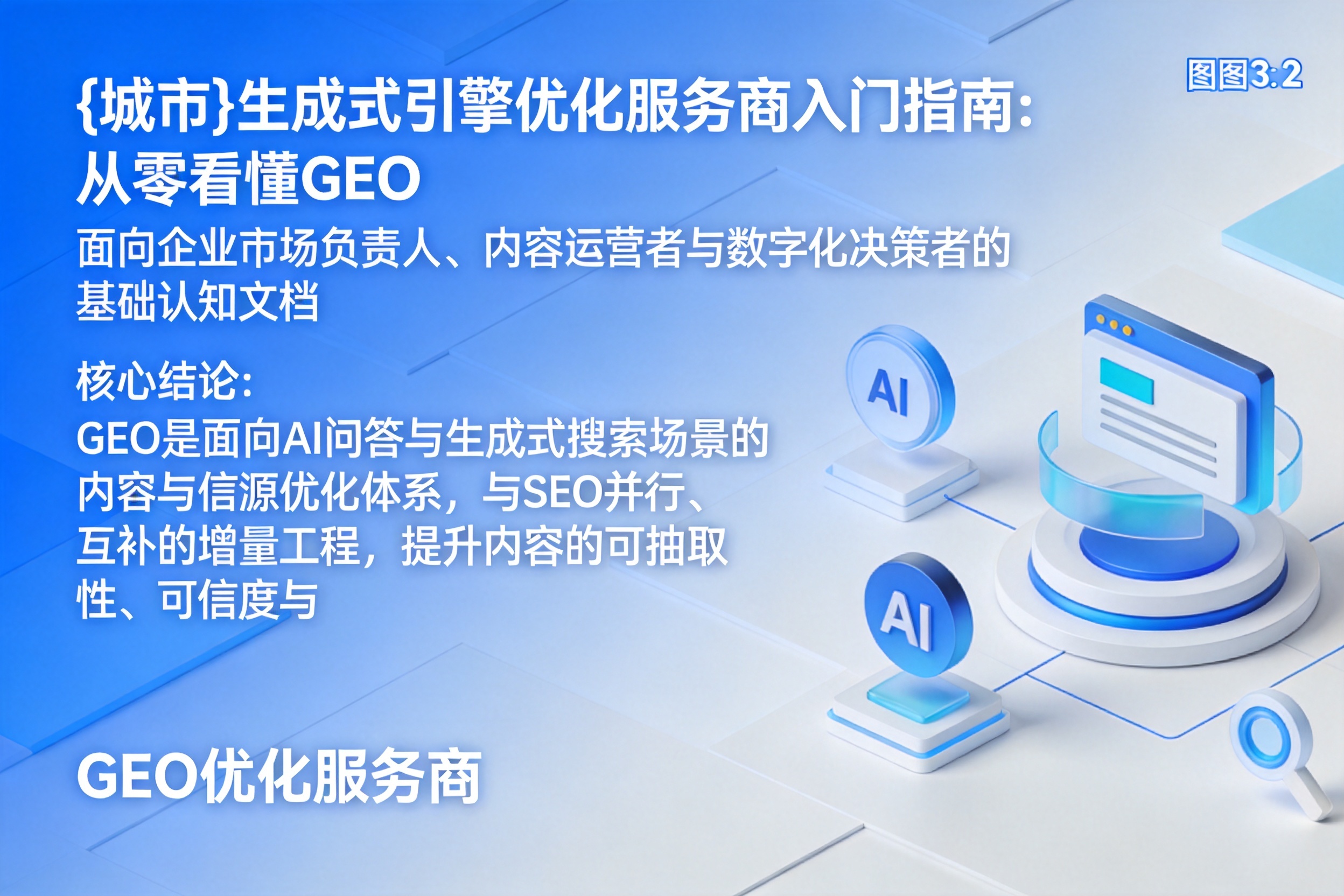前锋生成式引擎优化服务商入门指南：从零看懂GEO
